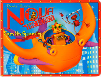 Nova the Robot Fixes His Spaceship